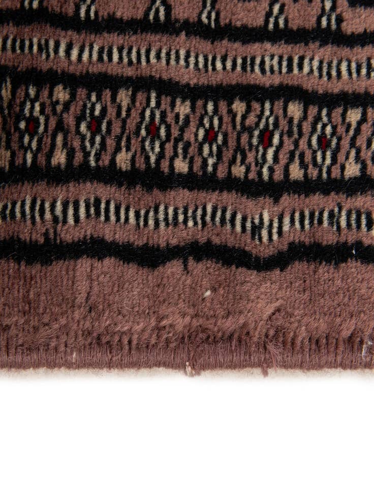 Detail image of 2' 1 x 2' 11  Hand Knotted Bokhara Oriental Wool Rug