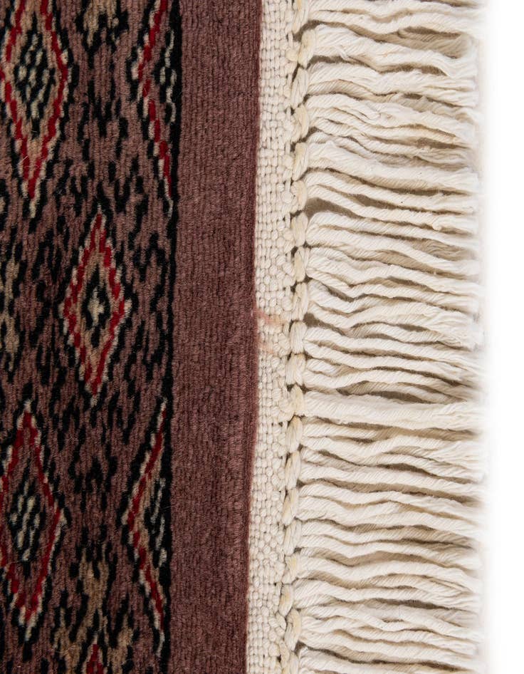 Detail image of 2' 1 x 2' 11  Hand Knotted Bokhara Oriental Wool Rug