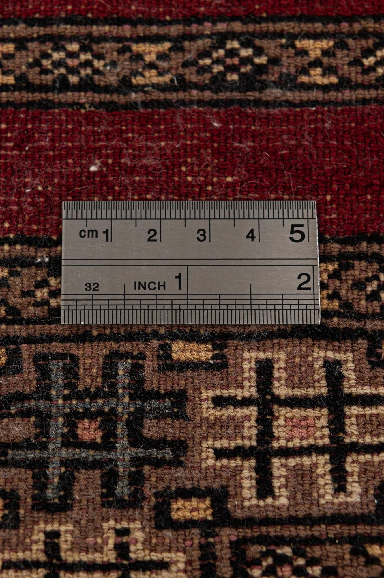 2' x 3' 4 Hand Knotted Bokhara Oriental Wool Rug