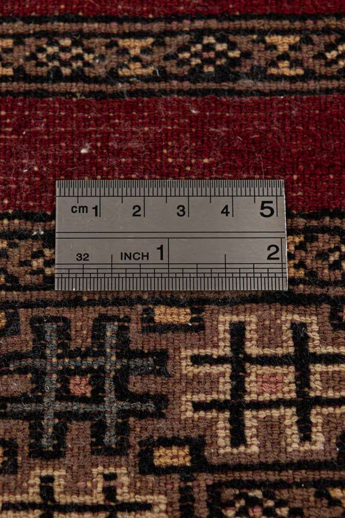 2' x 3' 4 Hand Knotted Bokhara Oriental Wool Rug