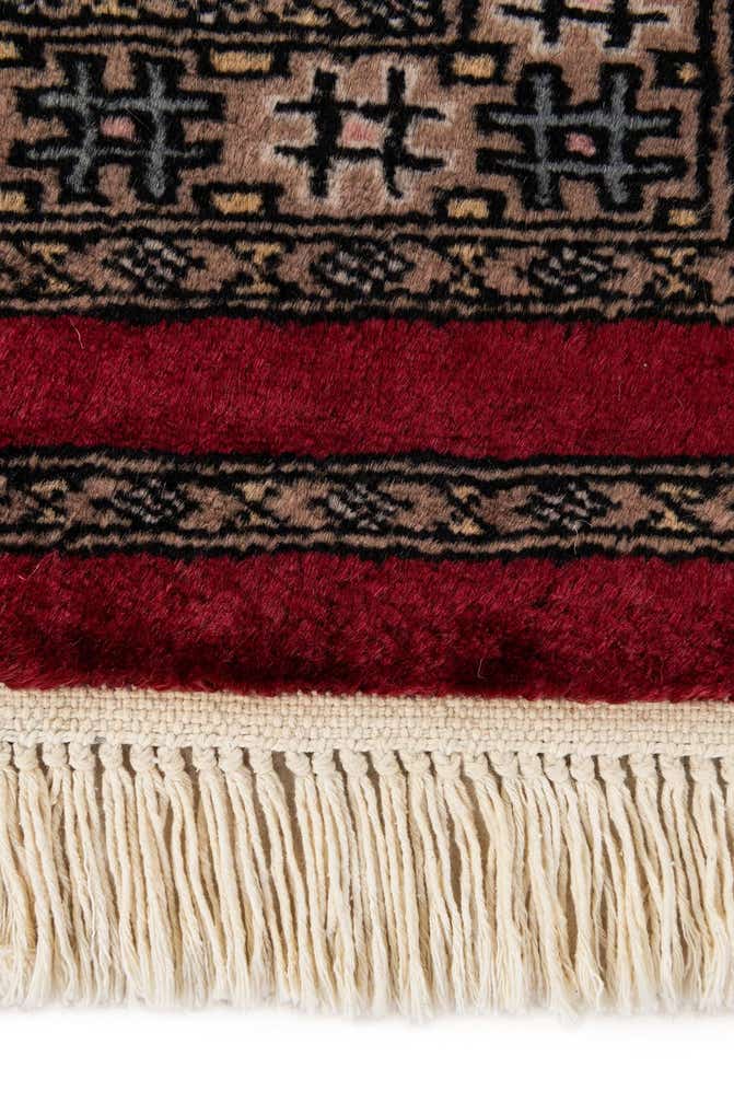 2' x 3' 4 Hand Knotted Bokhara Oriental Wool Rug