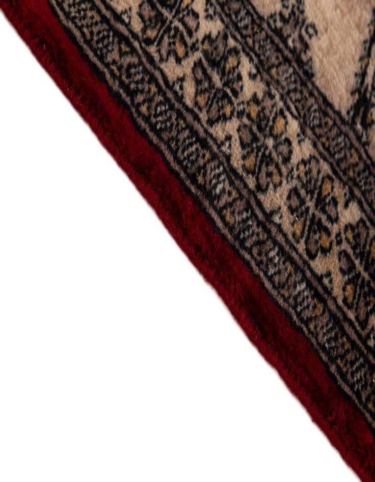 Detail image of 2' x 3' 2  Hand Knotted Bokhara Oriental Wool Rug