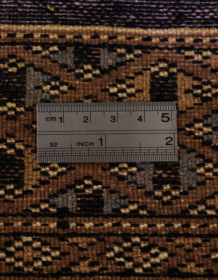 Detail image of 2' 2 x 3' 2  Hand Knotted Bokhara Oriental Wool Rug