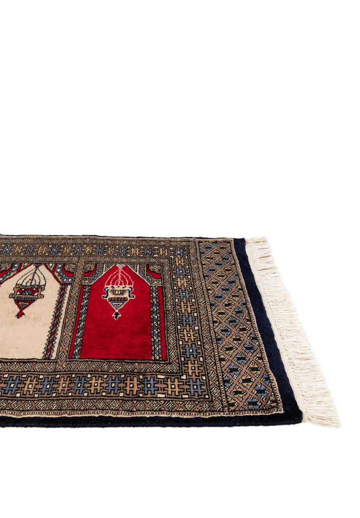 2' 2 x 3' 2 Hand Knotted Bokhara Oriental Wool Rug