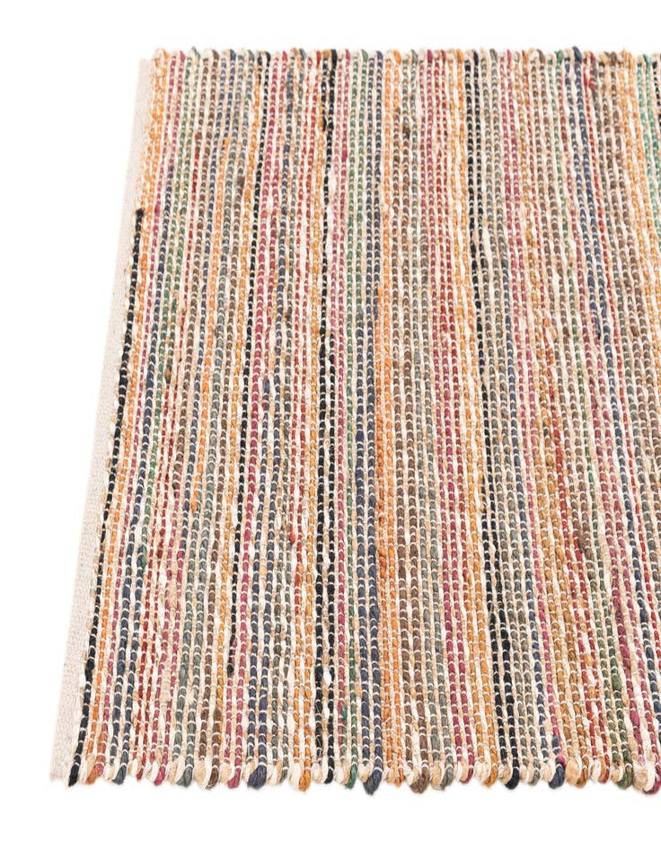 Detail image of 2' 2 x 3' Handmade Braided Jute Rug