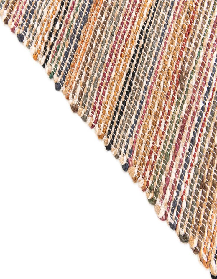 Detail image of 2' 2 x 3' Handmade Braided Jute Rug