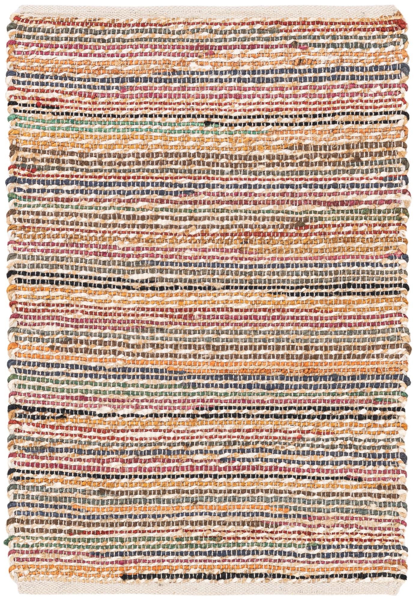 2' 2 x 3' Handmade Braided Jute Rug