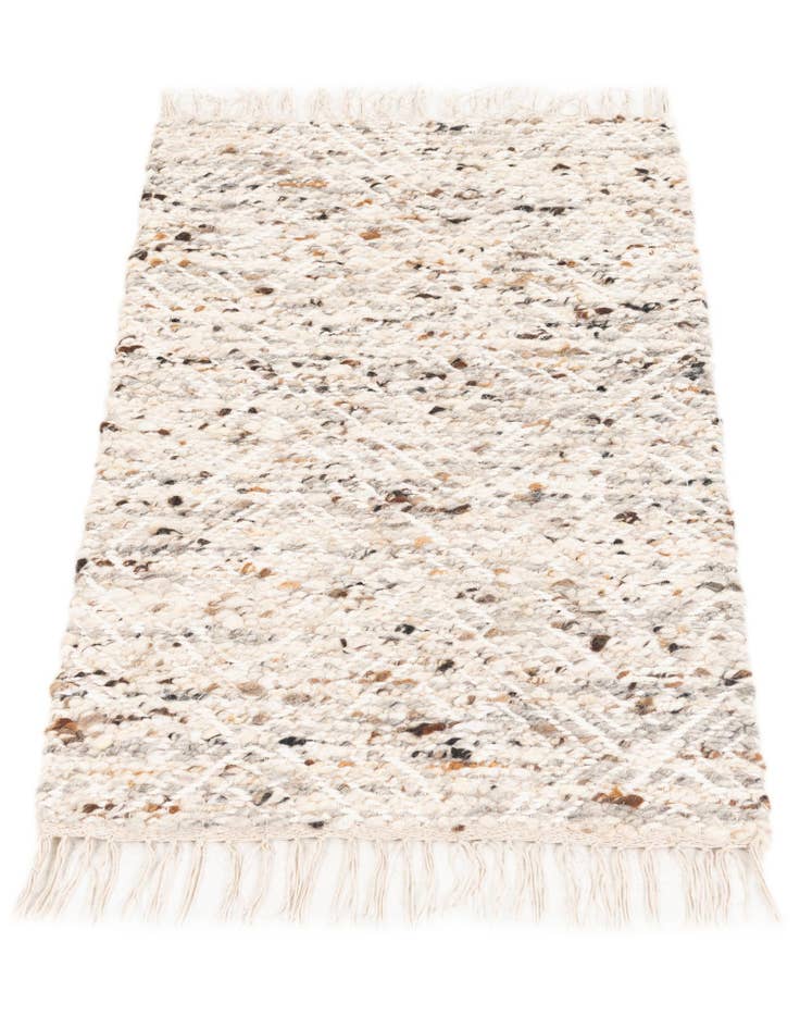 Detail image of 2' 1 x 3' 2 Handmade Braided Jute Rug