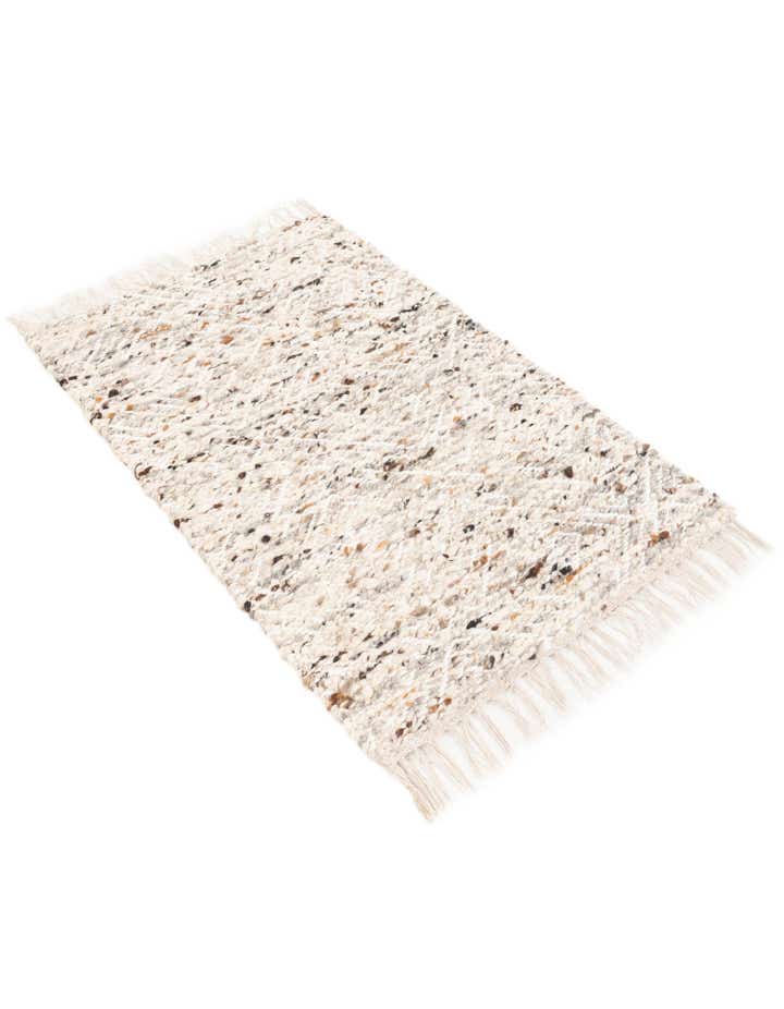 2' 1 x 3' 2 Handmade Braided Jute Rug