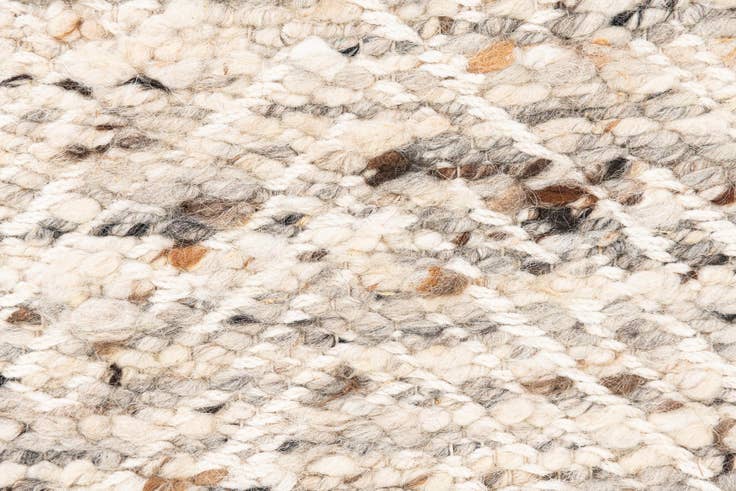 Detail image of 2' 1 x 3' 2 Handmade Braided Jute Rug