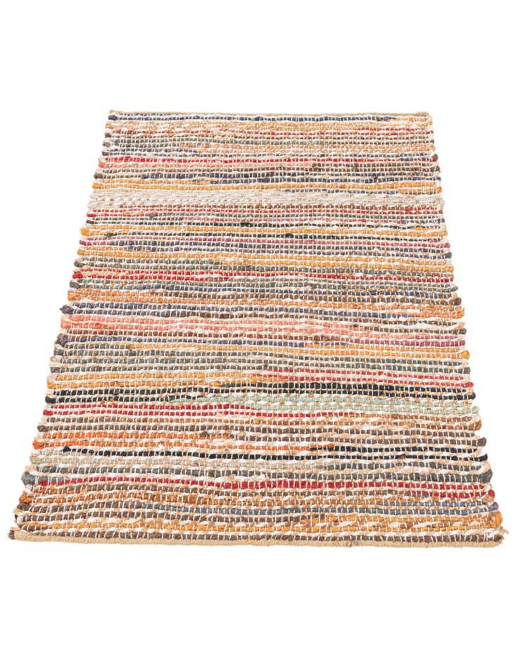 Detail image of 2' 1 x 3' Handmade Braided Jute Rug