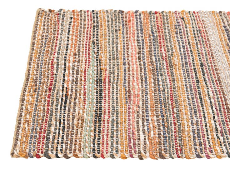 Detail image of 2' 1 x 3' Handmade Braided Jute Rug