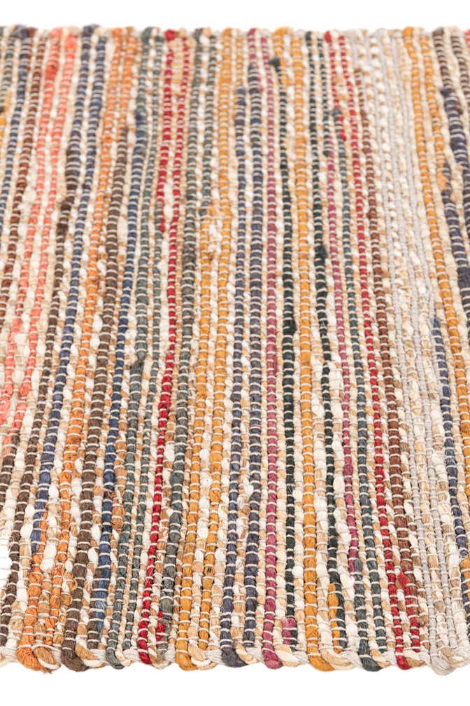 2' 1 x 3' Handmade Braided Jute Rug