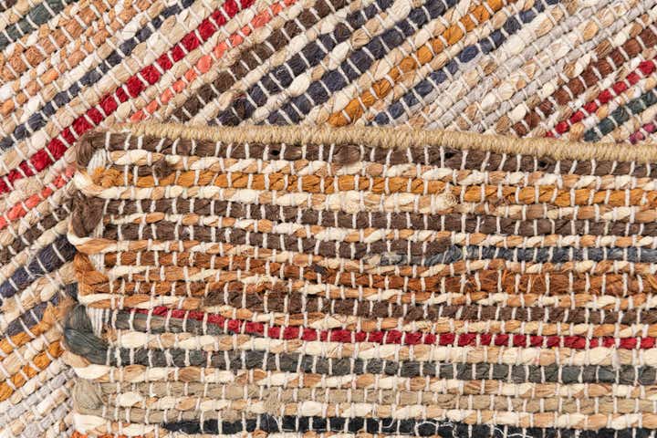 2' 1 x 3' Handmade Braided Jute Rug