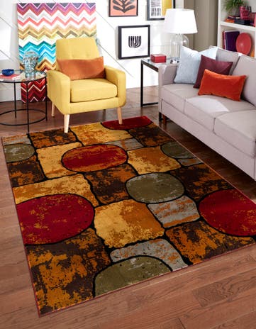 3' 1 x 5' 3 Cafe Rug