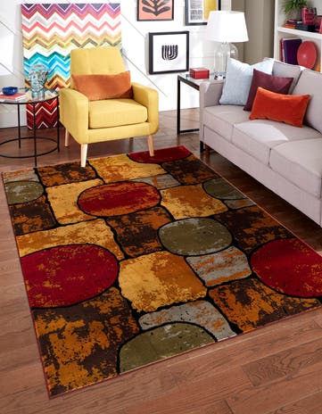 3' 1 x 5' 3 Cafe Rug
