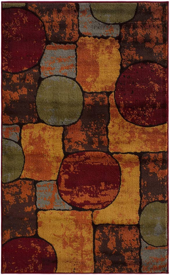Detail image of 3' 1 x 5' 3 Cafe Rug