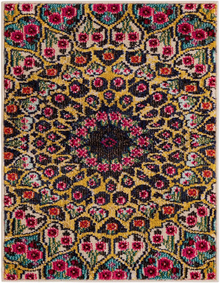 Detail image of 2' 2 x 3' Washable Carnevale Rug