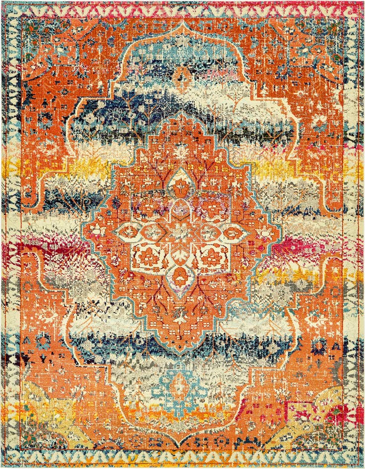 Detail image of 9' x 12' 2 Washable Carnevale Rug