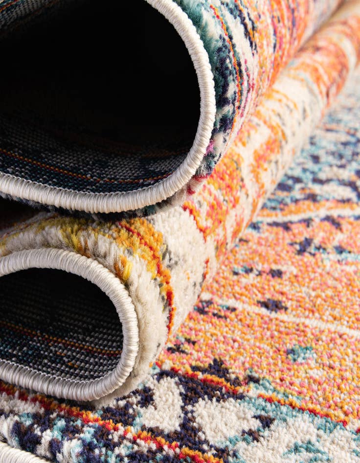 Detail image of 4' x 6' Washable Carnevale Rug