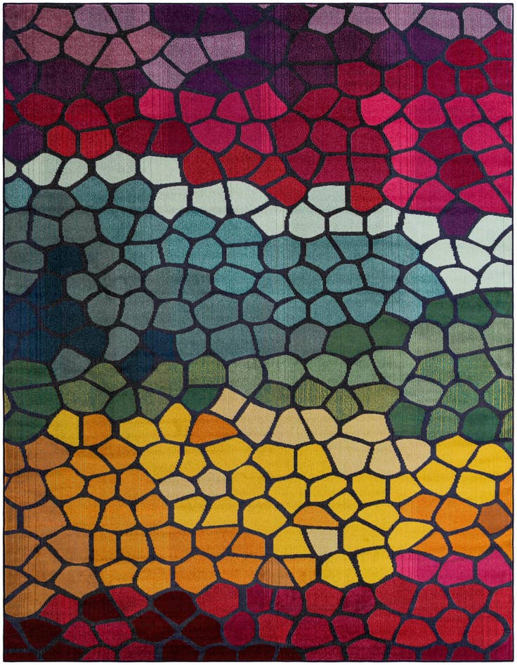 Detail image of 9' x 12' Washable Casablanca Rug