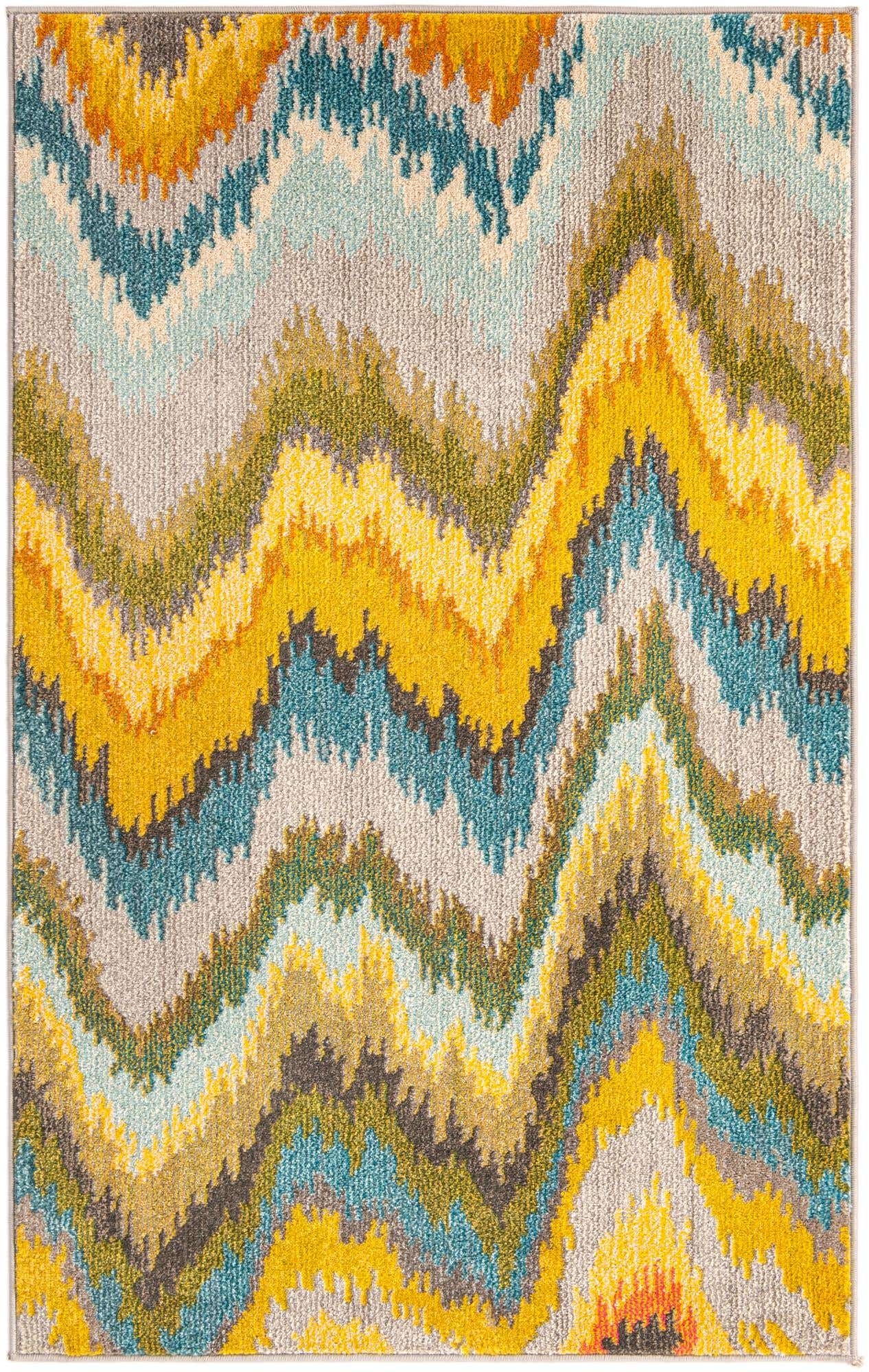 3' 3 x 5' 3 Washable Casablanca Rug