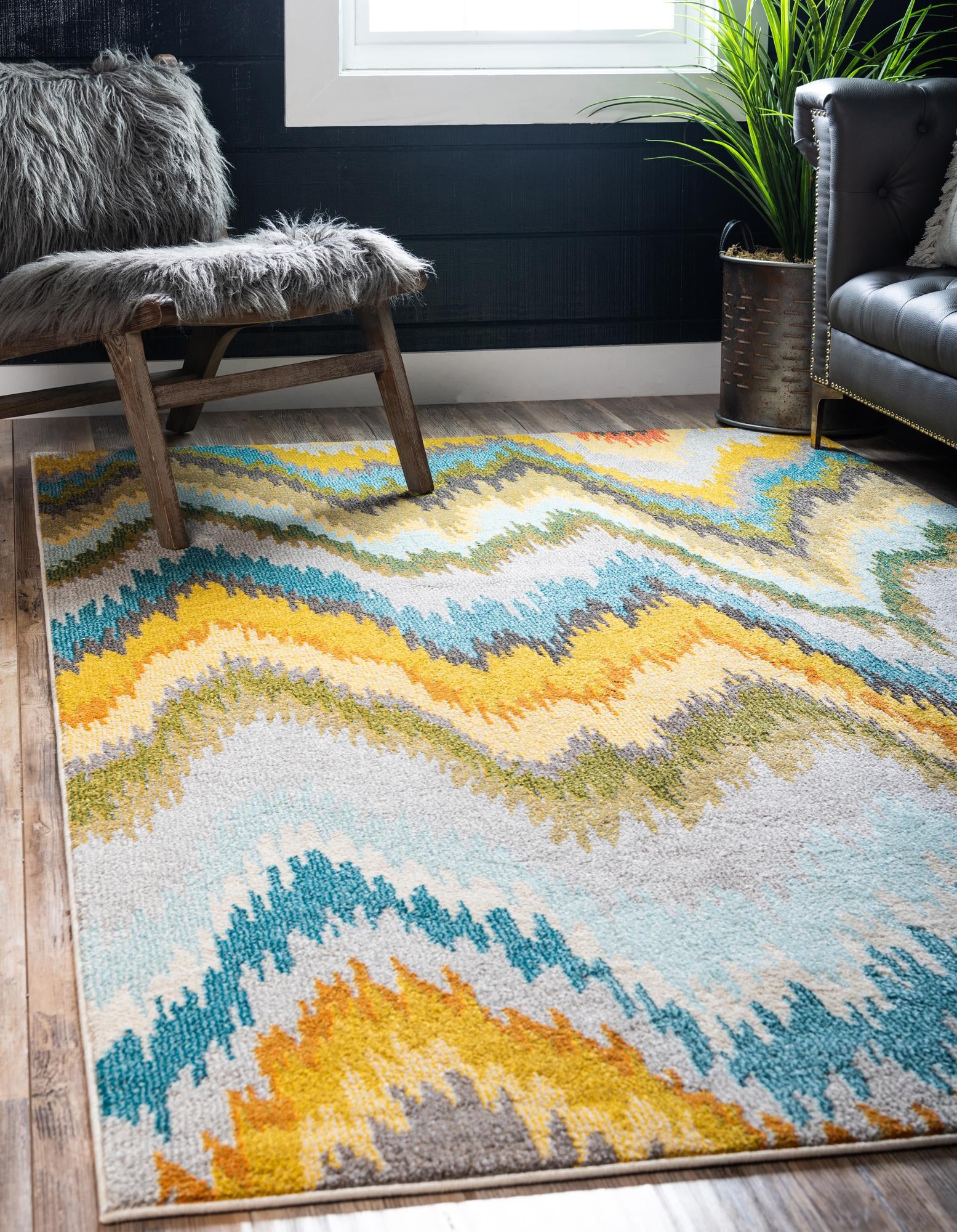 7' x 10' Washable Casablanca Rug