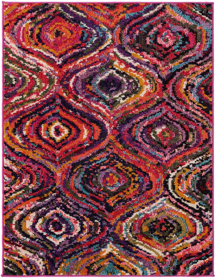 Detail image of 3' 3 x 5' 3 Washable Casablanca Rug