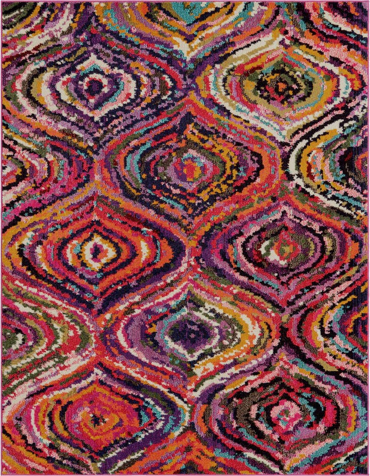 Detail image of 5' x 8' Washable Casablanca Rug
