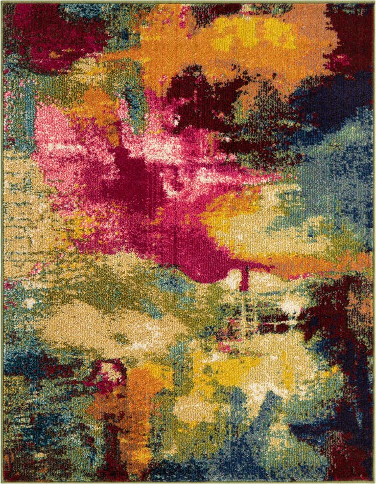 Detail image of 3' 3 x 5' 3 Washable Casablanca Rug