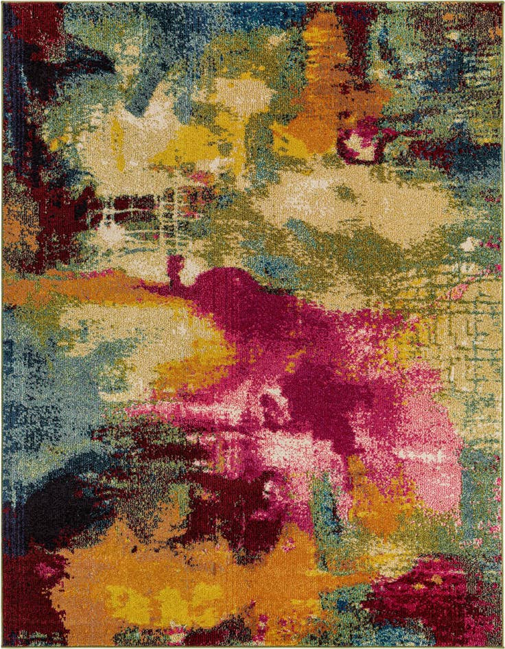 Detail image of 5' x 8' Washable Casablanca Rug