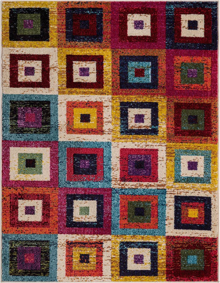 Detail image of 3' 3 x 5' 3 Washable Casablanca Rug