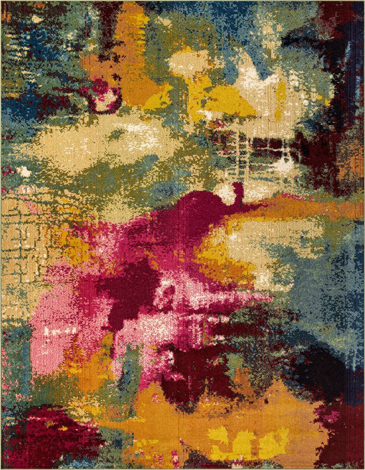 Detail image of 9' x 12' 2 Washable Casablanca Rug