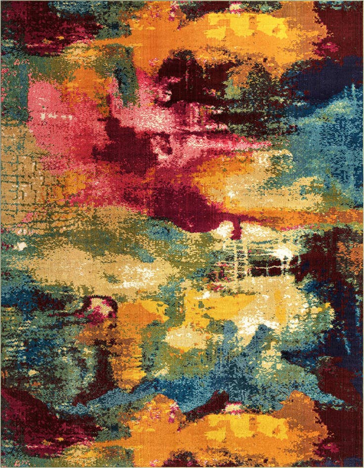 Detail image of 10' 6 x 16' 5 Washable Casablanca Rug