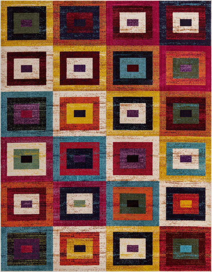 Detail image of 9' x 12' 2 Washable Casablanca Rug