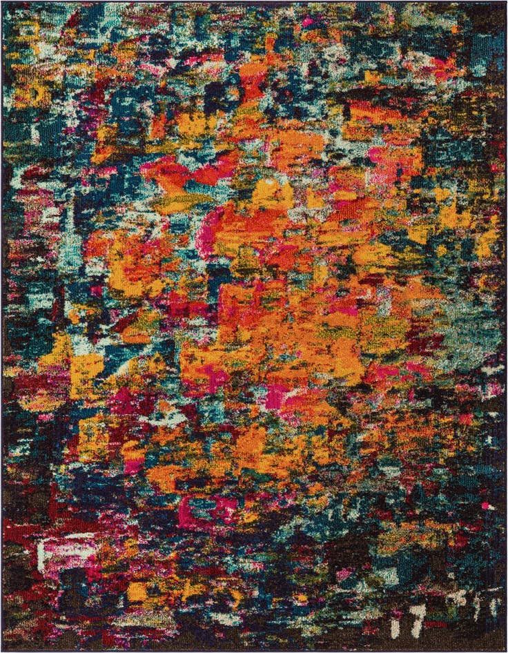 Detail image of 5' x 8' Washable Casablanca Rug