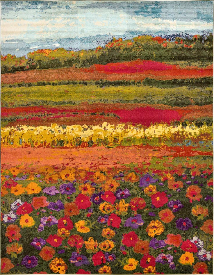 Detail image of 10' 6 x 16' 5 Washable Casablanca Rug