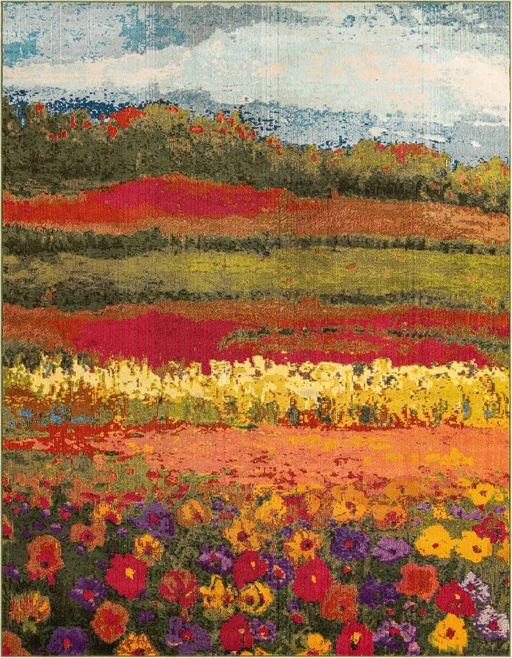 Detail image of 8' x 11' Washable Casablanca Rug