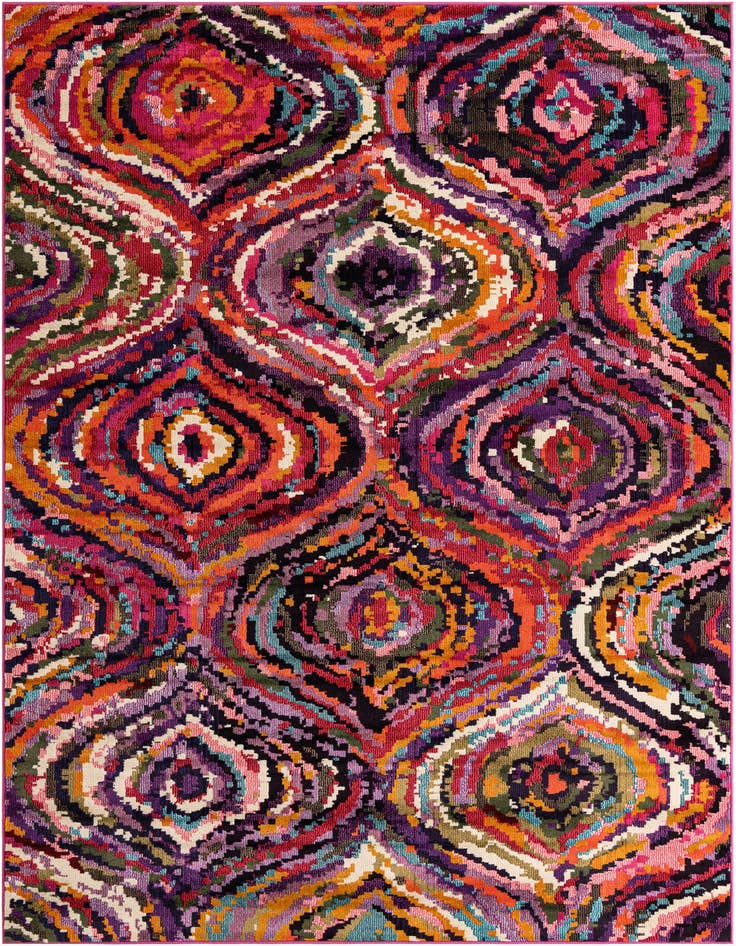 Detail image of 7' x 10' Washable Casablanca Rug