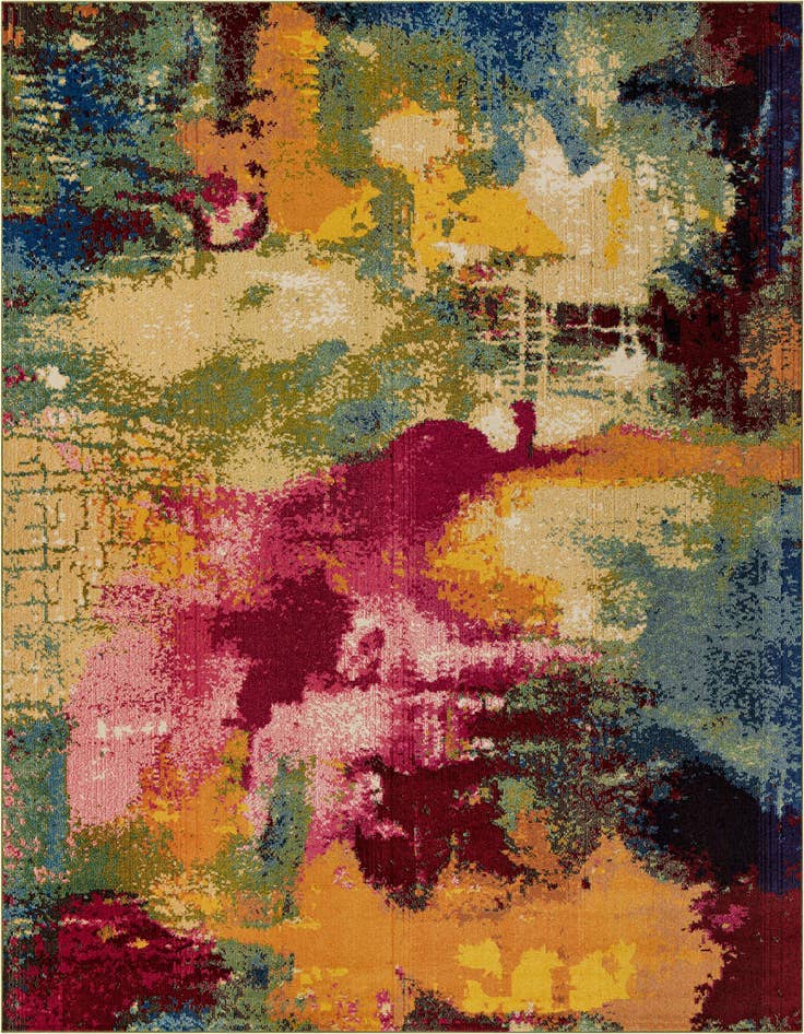 Detail image of 10' x 13' Washable Casablanca Rug