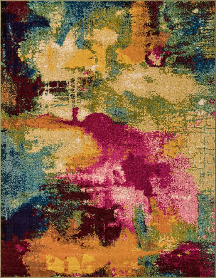 Detail image of 6' x 9' Washable Casablanca Rug