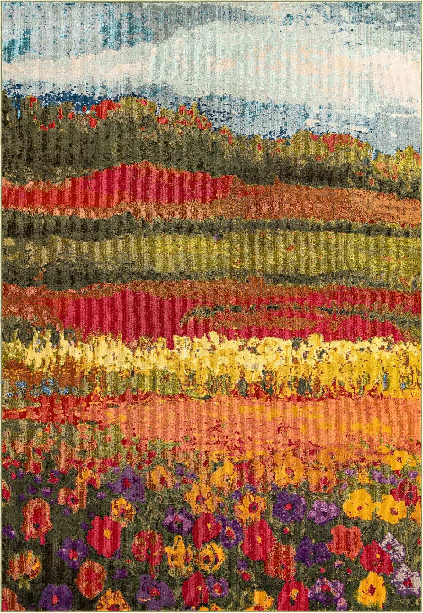 8' x 11'  Washable Casablanca Rug