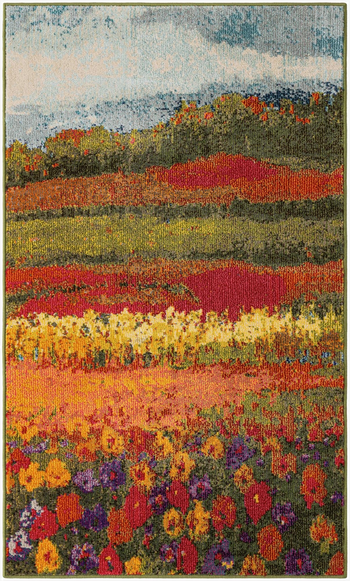 3' 3 x 5' 3  Washable Casablanca Rug