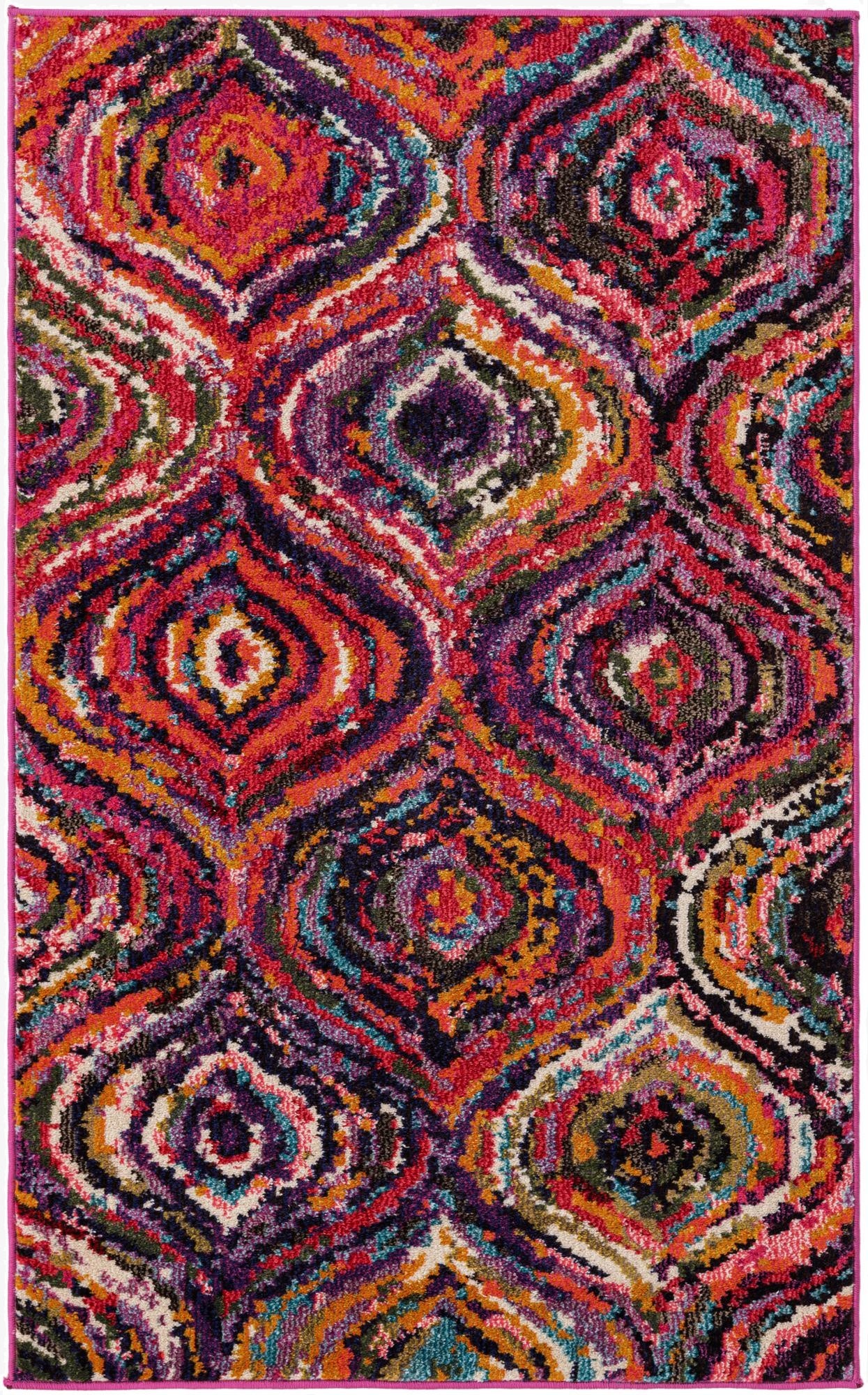 3' 3 x 5' 3  Washable Casablanca Rug