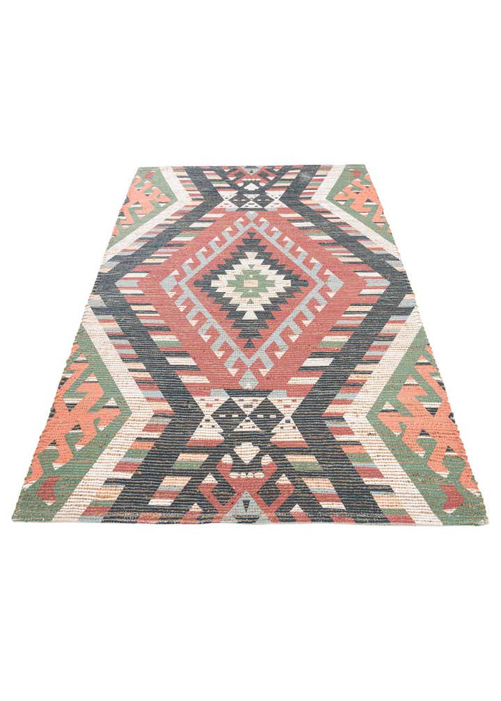 4' x 6' Hand Woven Chenille Jute Rug