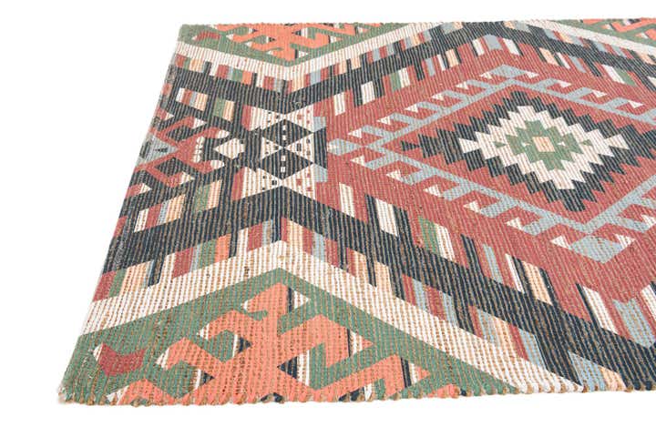 4' x 6' Hand Woven Chenille Jute Rug