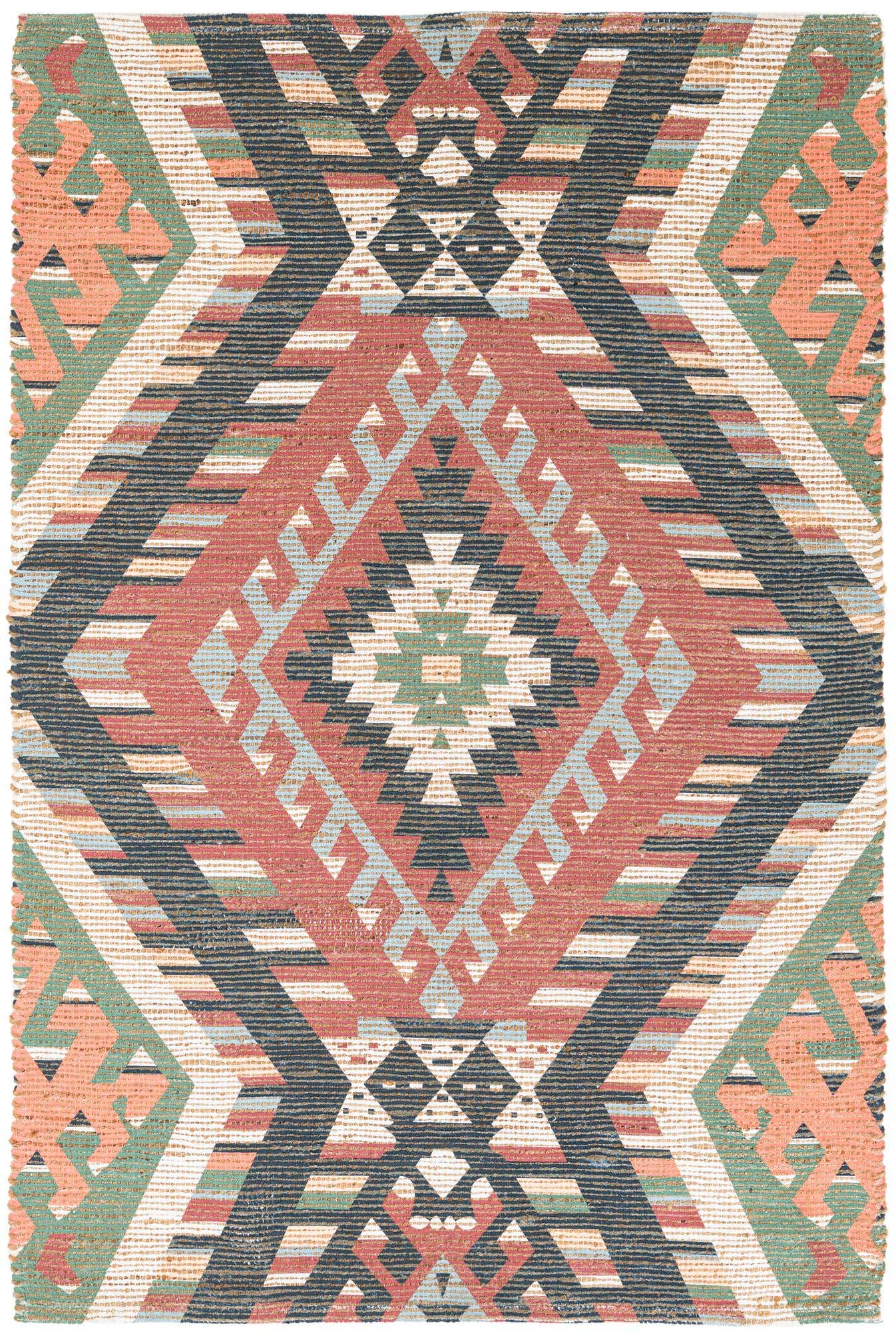 4' x 6' Hand Woven Chenille Jute Rug