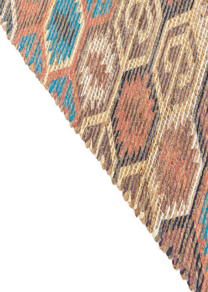 4' 1 x 6' 1 Hand Braided Chenille Jute Rug