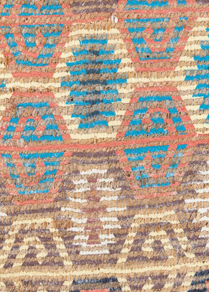 4' 1 x 6' 1 Hand Braided Chenille Jute Rug