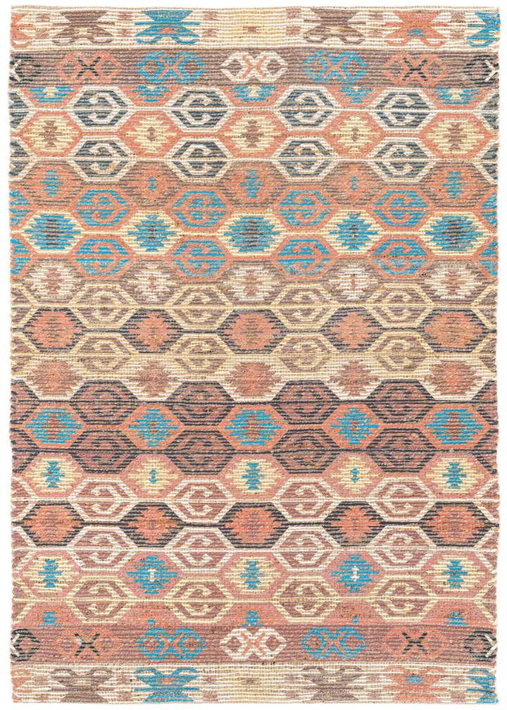 4' 1 x 6' 1 Hand Braided Chenille Jute Rug